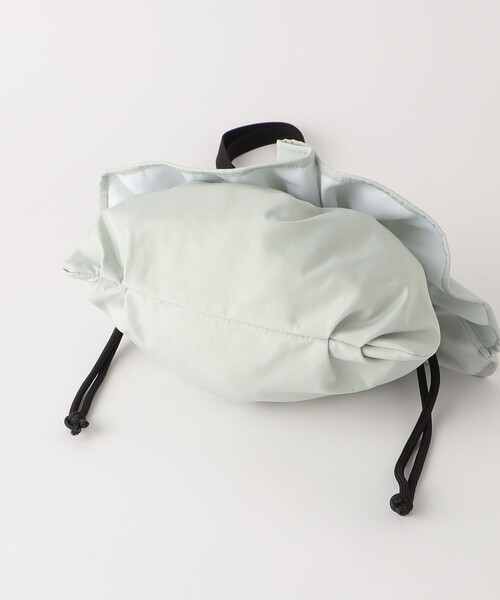 green label relaxing(グリーンレーベルリラクシング)の「GLR フリル 巾着 ポシェット(ショルダーバッグ・キッズ・ブラック/ピンク/ライム・FREE)」の9枚目の写真