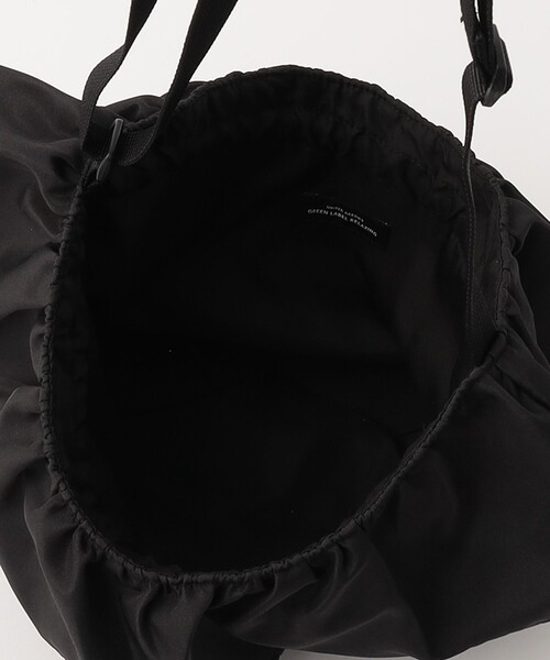 green label relaxing(グリーンレーベルリラクシング)の「GLR フリル 巾着 ポシェット(ショルダーバッグ・キッズ・ブラック/ピンク/ライム・FREE)」の16枚目の写真