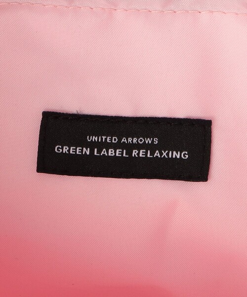 green label relaxing(グリーンレーベルリラクシング)の「GLR フリル 巾着 ポシェット(ショルダーバッグ・キッズ・ブラック/ピンク/ライム・FREE)」の22枚目の写真