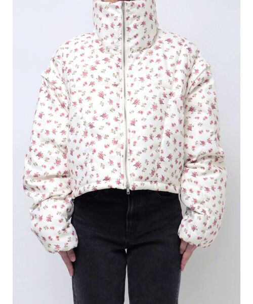 jouetie(ジュエティ)の「2WAYダウンライクショートジャケット(ダウンジャケット/コート・レディース・レッド/その他1/アイボリー/ブラック・MEDIUM)」の14枚目の写真