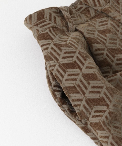 KBF（ケイビーエフ）の「ジャガードコクーンパンツ（その他パンツ・レディース・ブラウン/ライトベージュ・ONE）」の20枚目の写真