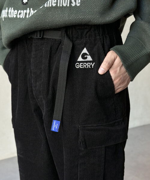 GERRY(ジェリー)の「コーデュロイカーゴパンツ(カーゴパンツ・メンズ・ブラック/ブラウン/カーキ・MEDIUM/LARGE)」の6枚目の写真