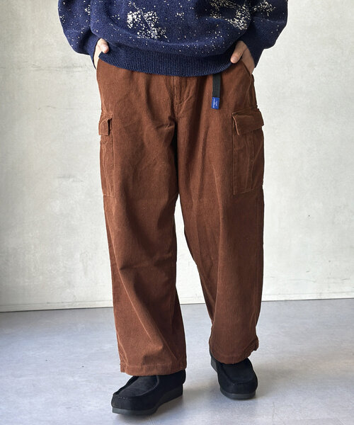 GERRY(ジェリー)の「コーデュロイカーゴパンツ(カーゴパンツ・メンズ・ブラック/ブラウン/カーキ・MEDIUM/LARGE)」の11枚目の写真