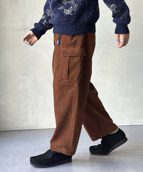GERRY(ジェリー)の「コーデュロイカーゴパンツ(カーゴパンツ・メンズ・ブラック/ブラウン/カーキ・MEDIUM/LARGE)」の12枚目の写真