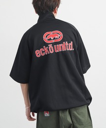 ecko unltd.（エコーアンリミテッド）の「【ECKO】 メッシュ ロゴ刺繍 半袖 Tシャツ / バックロゴ / ハーフスリーブ（Tシャツ/カットソー）」
