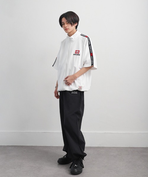 ecko unltd.(エコーアンリミテッド)の「【ECKO】 メッシュ ロゴ刺繍 半袖 Tシャツ / バックロゴ / ハーフスリーブ(Tシャツ/カットソー・メンズ・ホワイト・X-LARGE/LARGE/MEDIUM)」の4枚目の写真