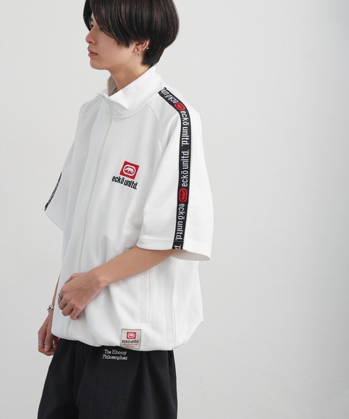 ecko unltd.(エコーアンリミテッド)の「【ECKO】 メッシュ ロゴ刺繍 半袖 Tシャツ / バックロゴ / ハーフスリーブ(Tシャツ/カットソー・メンズ・ホワイト・X-LARGE/LARGE/MEDIUM)」の3枚目の写真