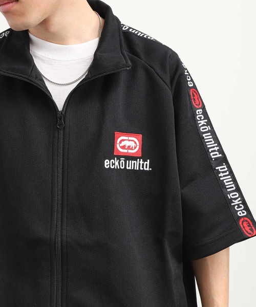 ecko unltd.(エコーアンリミテッド)の「【ECKO】 メッシュ ロゴ刺繍 半袖 Tシャツ / バックロゴ / ハーフスリーブ(Tシャツ/カットソー・メンズ・ホワイト・X-LARGE/LARGE/MEDIUM)」の7枚目の写真