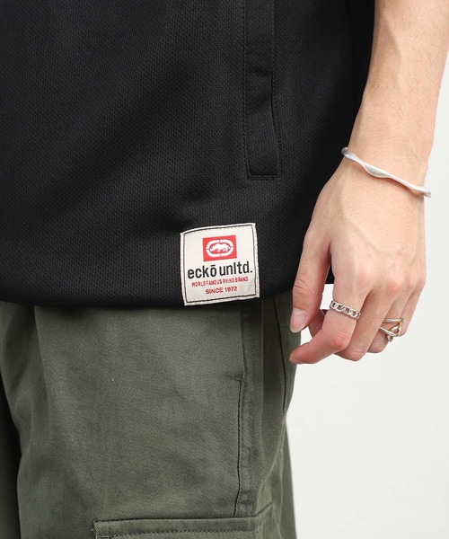 ecko unltd.(エコーアンリミテッド)の「【ECKO】 メッシュ ロゴ刺繍 半袖 Tシャツ / バックロゴ / ハーフスリーブ(Tシャツ/カットソー・メンズ・ホワイト・X-LARGE/LARGE/MEDIUM)」の8枚目の写真