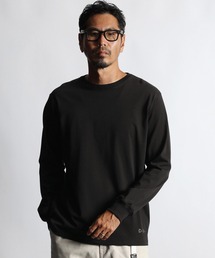 The DUFFER of ST.GEORGE | BASIC AWESOME TEE：ワンポイント ロングスリーブTシャツ ベーシックロンT(Tシャツ/カットソー)