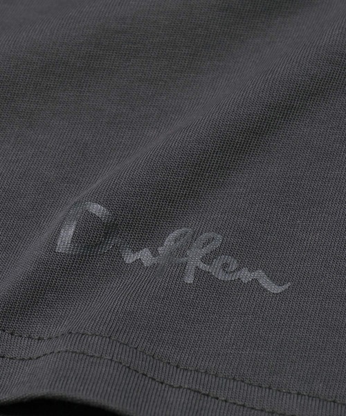 The DUFFER of ST.GEORGE（ザダファーオブセントジョージ）の「BASIC AWESOME TEE：ワンポイント ロングスリーブTシャツ ベーシックロンT（Tシャツ/カットソー・メンズ・チャコールグレー/ホワイト/ブラック・SMALL/MEDIUM/LARGE/X-LARGE）」の17枚目の写真