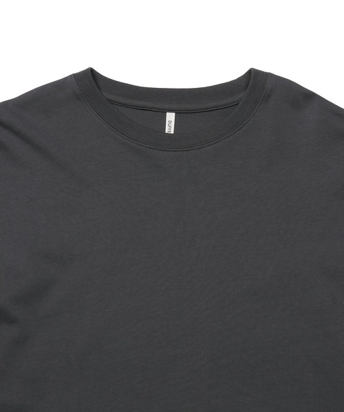 The DUFFER of ST.GEORGE（ザダファーオブセントジョージ）の「BASIC AWESOME TEE：ワンポイント ロングスリーブTシャツ ベーシックロンT（Tシャツ/カットソー・メンズ・チャコールグレー/ホワイト/ブラック・SMALL/MEDIUM/LARGE/X-LARGE）」の13枚目の写真