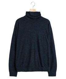 marka / マーカ：TURTLE NECK - sp120's wool cotton knit -：M24C-17CS01C[COR]