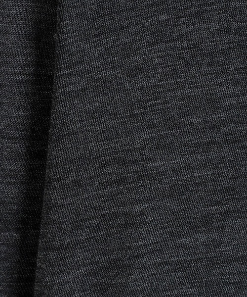 marka（マーカ）の「marka / マーカ：TURTLE NECK - sp120's wool cotton knit -：M24C-17CS01C[COR]（Tシャツ/カットソー・メンズ・グレー系その他/ブラック×ブルー・2(M)/1(S)）」の14枚目の写真
