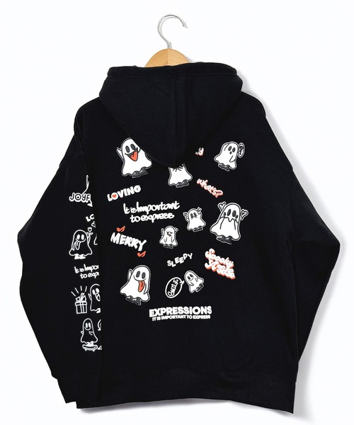 セール】レトロ グラフィック サガラ刺繍 フード 袖ロゴ アソート