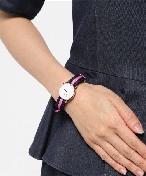 Ray BEAMS(レイビームス)の「DANIEL WELLINGTON / Classy ローズゴールド 26mm(アナログ腕時計・レディース・ピンク/レッド/ネイビー・ONE SIZE)」の10枚目の写真