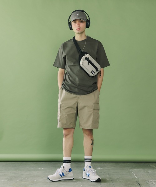 LIFEMAX(ライフマックス)の「▲LIFEMAX/ライフマックス スーパーヘビーウェイト 10.2OZ 半袖 無地 Tシャツ(Tシャツ/カットソー・メンズ・サンドベージュ/ホワイト/ライトグリーン/ライトブルー/カーキ/ブラック/グレー/ネイビー/グレー系/ライトピンク・XL/L/M/S)」の21枚目の写真