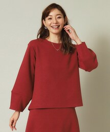 ITS'DEMO | 【セットアップ可／手洗い可】ふくれジャカードプルオーバー(Tシャツ/カットソー)