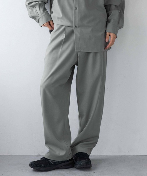 LOWRYS FARM(ローリーズファーム)の「TWILLワイドパンツ 260076(その他パンツ・メンズ・ブラック/ベージュ/グレー・MEDIUM/LARGE)」の3枚目の写真