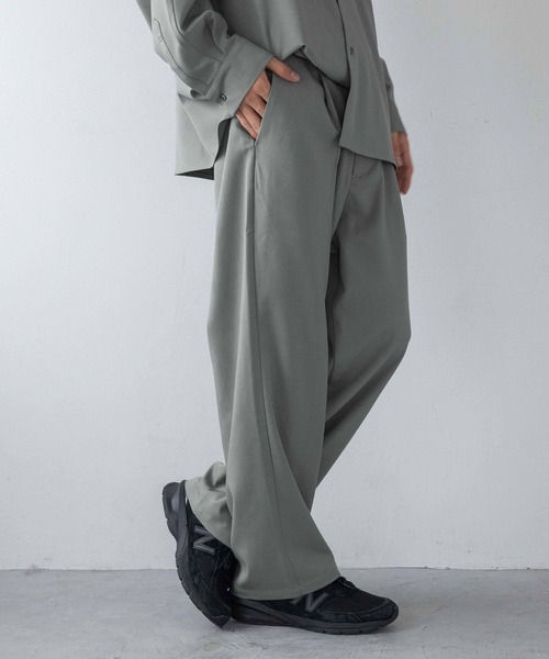 LOWRYS FARM(ローリーズファーム)の「TWILLワイドパンツ 260076(その他パンツ・メンズ・ブラック/ベージュ/グレー・MEDIUM/LARGE)」の15枚目の写真