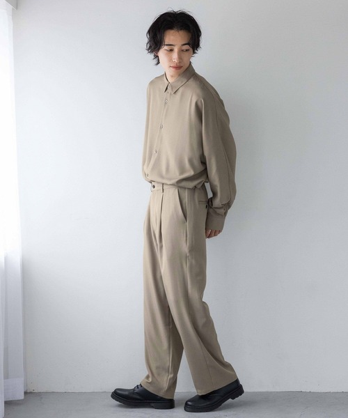 LOWRYS FARM(ローリーズファーム)の「TWILLワイドパンツ 260076(その他パンツ・メンズ・ブラック/ベージュ/グレー・MEDIUM/LARGE)」の18枚目の写真