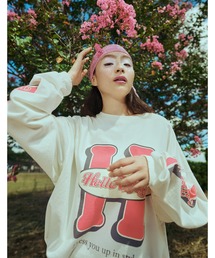【8】【it】【HELLO KITTY x little sunny bite】 long tee