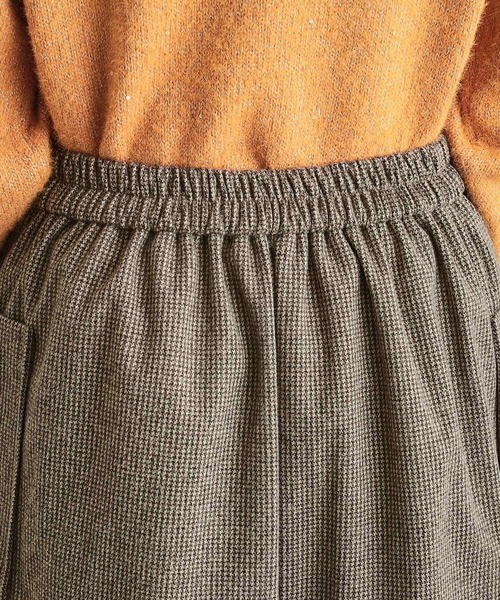 DRESKIP（ドレスキップ）の「◆【S-LL/あったか】きれいめ ドット釦ナロースカート（スカート・レディース・ブラック/ライトベージュ/ベージュ系1・01/02/03/04）」の20枚目の写真