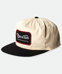 BRIXTON/ブリクストン キャップ GRADE HP フラットバイザー スナップバック 11697