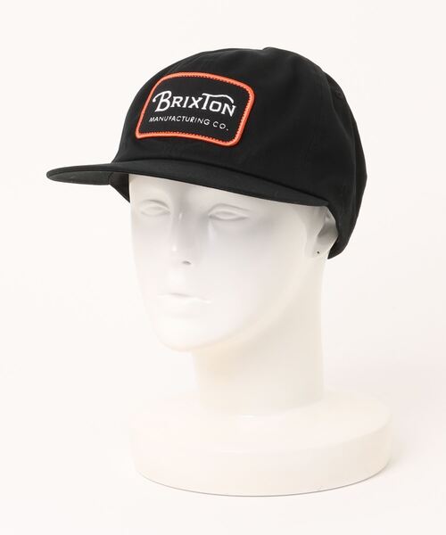 BRIXTON(ブリクストン)の「BRIXTON/ブリクストン キャップ GRADE HP フラットバイザー スナップバック 11697(キャップ・メンズ・ブラック/ライトブラック/ブラウン/オレンジ・FREE)」の10枚目の写真