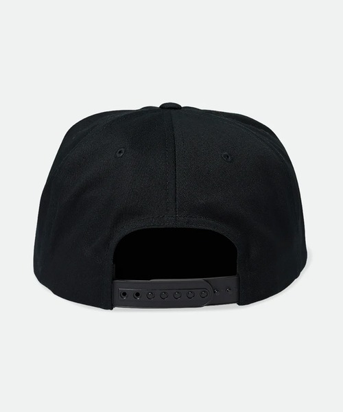 BRIXTON(ブリクストン)の「BRIXTON/ブリクストン キャップ GRADE HP フラットバイザー スナップバック 11697(キャップ・メンズ・ブラック/ライトブラック/ブラウン/オレンジ・FREE)」の6枚目の写真