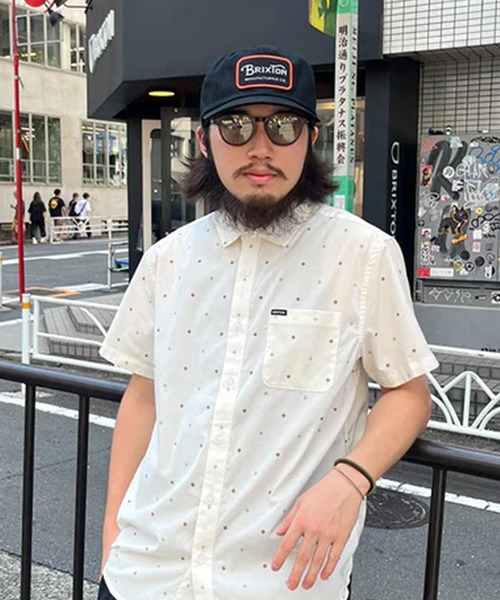 BRIXTON(ブリクストン)の「BRIXTON/ブリクストン キャップ GRADE HP フラットバイザー スナップバック 11697(キャップ・メンズ・ブラック/ライトブラック/ブラウン/オレンジ・FREE)」の9枚目の写真