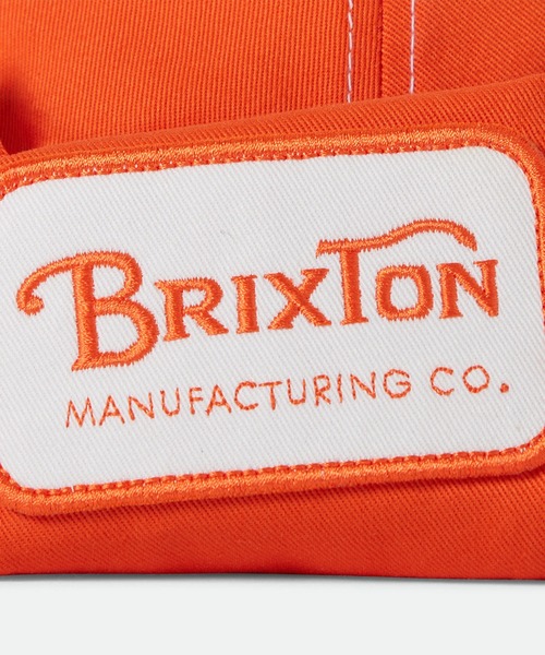 BRIXTON(ブリクストン)の「BRIXTON/ブリクストン キャップ GRADE HP フラットバイザー スナップバック 11697(キャップ・メンズ・ブラック/ライトブラック/ブラウン/オレンジ・FREE)」の14枚目の写真