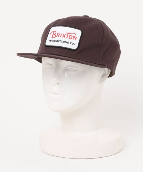 BRIXTON(ブリクストン)の「BRIXTON/ブリクストン キャップ GRADE HP フラットバイザー スナップバック 11697(キャップ・メンズ・ブラック/ライトブラック/ブラウン/オレンジ・FREE)」の13枚目の写真