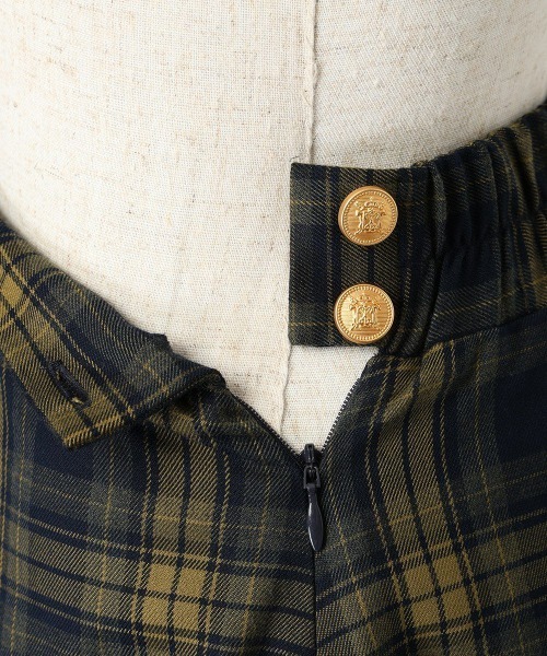 an another angelus（アンアナザーアンジェラス）の「【セットアップ対応】チェックランダムヘムスカート（スカート・レディース・レッド/ネイビー・FREE）」の20枚目の写真