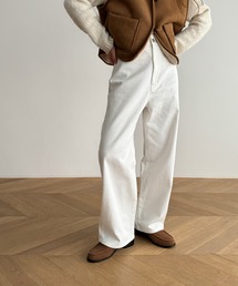 CANAL JEAN | ハイウエストワイドデニム(デニムパンツ)