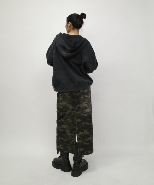 WHO'S WHO gallery（フーズフーギャラリー）の「アソートナロースカート（スカート・レディース・ブラウン/カーキ・FREE）」の7枚目の写真