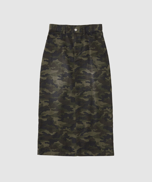 WHO'S WHO gallery（フーズフーギャラリー）の「アソートナロースカート（スカート・レディース・ブラウン/カーキ・FREE）」の8枚目の写真