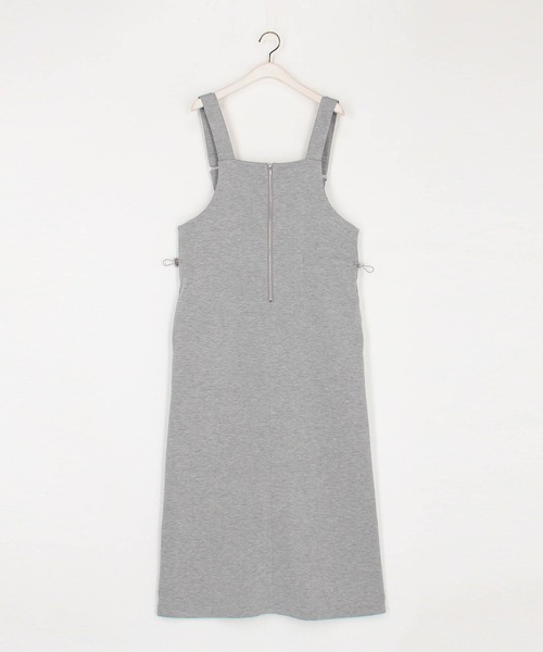 NICOLE white（ニコルホワイト）の「ジャンパースカート（ジャンパースカート・レディース・ネイビー/グレー/ブラック・FREE）」の4枚目の写真