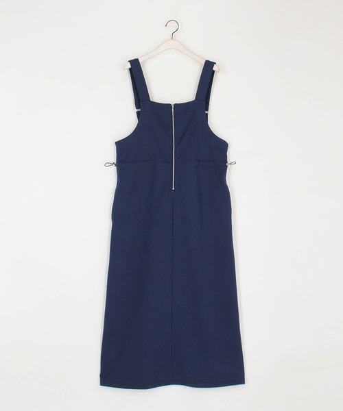 NICOLE white（ニコルホワイト）の「ジャンパースカート（ジャンパースカート・レディース・ネイビー/グレー/ブラック・FREE）」の6枚目の写真