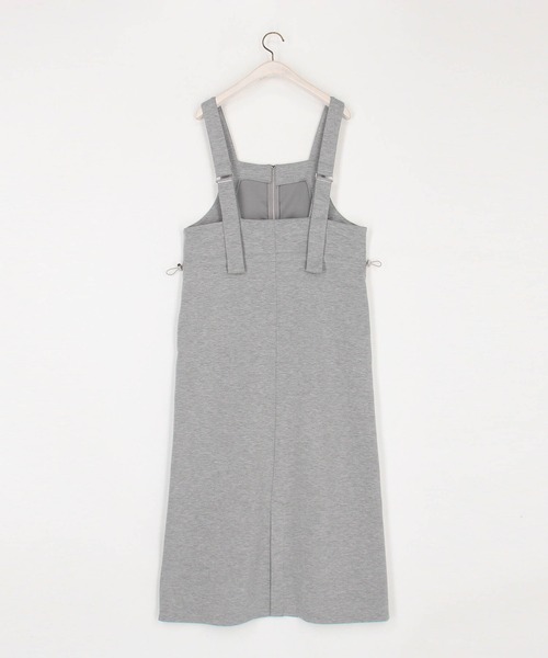 NICOLE white（ニコルホワイト）の「ジャンパースカート（ジャンパースカート・レディース・ネイビー/グレー/ブラック・FREE）」の7枚目の写真