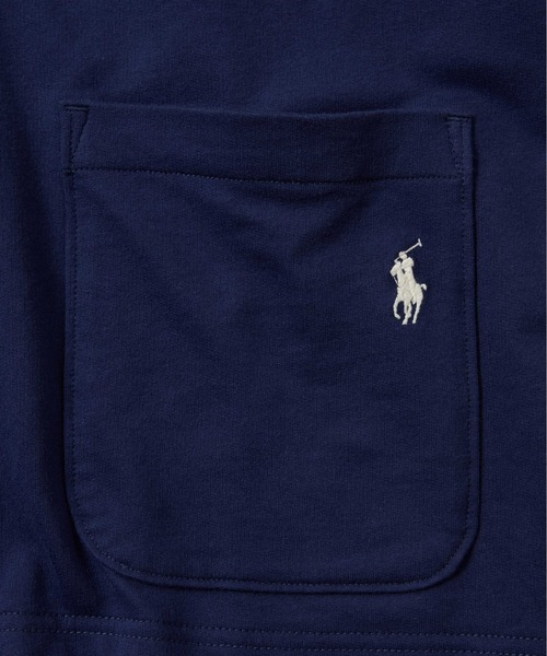 POLO RALPH LAUREN（ポロ ラルフ ローレン）の「【POLO RALPH LAUREN】カーディガン（その他ルームウェア・メンズ・ネイビー/ヘザーグレー・MEDIUM/LARGE/X-LARGE）」の6枚目の写真