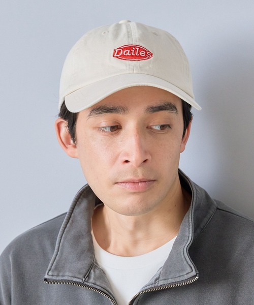 LAKOLE（ラコレ）の「オーバルロゴキャップ / 282456（キャップ・メンズ・カーキ/ブラック/アイボリー・9）」の3枚目の写真