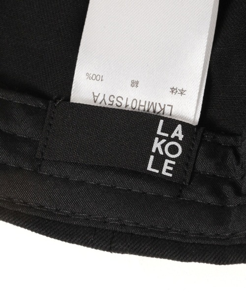 LAKOLE（ラコレ）の「オーバルロゴキャップ / 282456（キャップ・メンズ・カーキ/ブラック/アイボリー・9）」の14枚目の写真