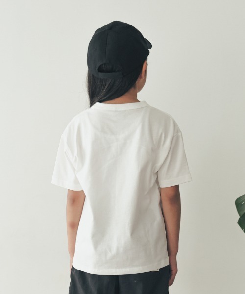 ZERO standerd（ゼロスタンダード）の「ZERO standard/ゼロスタンダード STANDARDTシャツ（Tシャツ/カットソー・キッズ・ネイビー/レッド/アイボリー/ブラック/オフホワイト・110cm/120cm/130cm/140cm/150cm/160cm/100cm）」の22枚目の写真