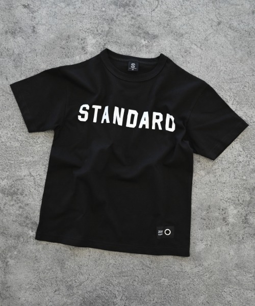 ZERO standerd（ゼロスタンダード）の「ZERO standard/ゼロスタンダード STANDARDTシャツ（Tシャツ/カットソー・キッズ・ネイビー/レッド/アイボリー/ブラック/オフホワイト・110cm/120cm/130cm/140cm/150cm/160cm/100cm）」の17枚目の写真