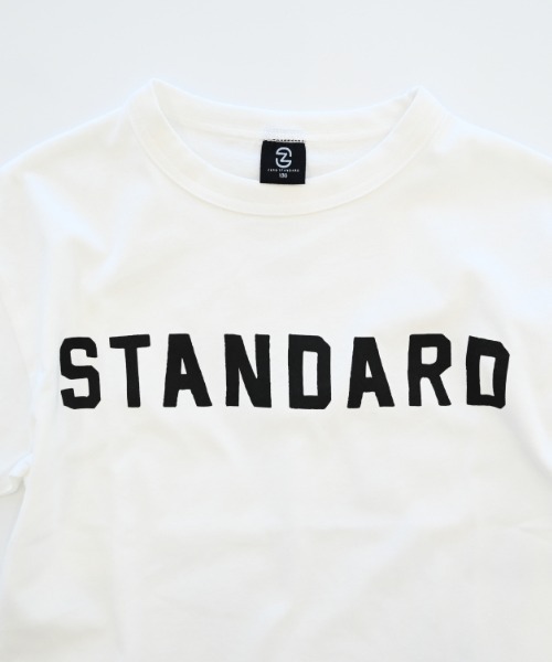 ZERO standerd（ゼロスタンダード）の「ZERO standard/ゼロスタンダード STANDARDTシャツ（Tシャツ/カットソー・キッズ・ネイビー/レッド/アイボリー/ブラック/オフホワイト・110cm/120cm/130cm/140cm/150cm/160cm/100cm）」の13枚目の写真
