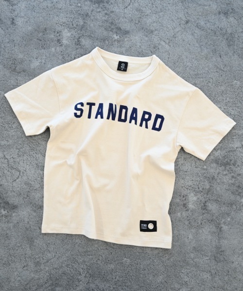 ZERO standerd（ゼロスタンダード）の「ZERO standard/ゼロスタンダード STANDARDTシャツ（Tシャツ/カットソー・キッズ・ネイビー/レッド/アイボリー/ブラック/オフホワイト・110cm/120cm/130cm/140cm/150cm/160cm/100cm）」の20枚目の写真