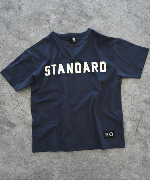 ZERO standerd（ゼロスタンダード）の「ZERO standard/ゼロスタンダード STANDARDTシャツ（Tシャツ/カットソー・キッズ・ネイビー/レッド/アイボリー/ブラック/オフホワイト・110cm/120cm/130cm/140cm/150cm/160cm/100cm）」の10枚目の写真
