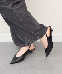 FABIO RUSCONI ポインテッドトウシャーリングパンプス(F31510) INTER-CHAUSSURES｜【FABIO RUSCONI】ポインテッドトウ