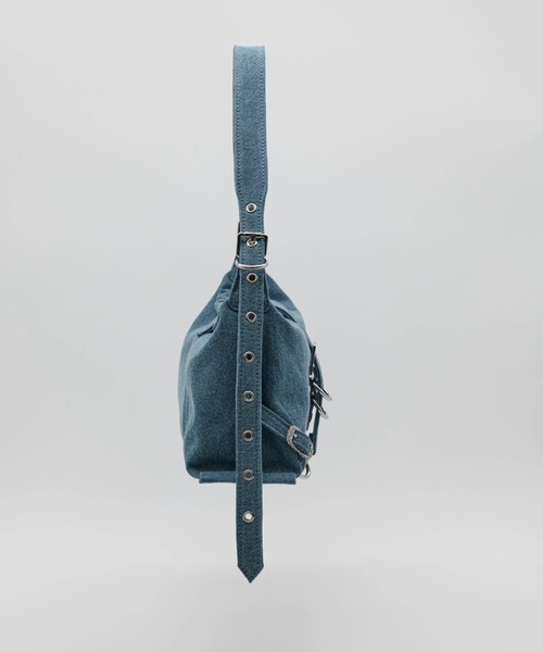 Carmelo（カーメロ）の「'Le reve' crystal denim small bag（ショルダーバッグ・レディース・インディゴブルー/ブラック・FREE）」の11枚目の写真